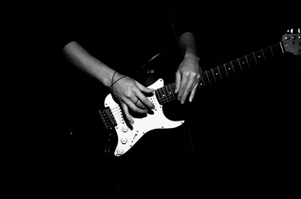 rock, guitar, black and white, monochrome, black, musician, electric guitar, instrument, ropes, hands, music, guitar, guitar, guitar, musician, electric guitar, electric guitar, electric guitar, electric guitar, electric guitar, music
