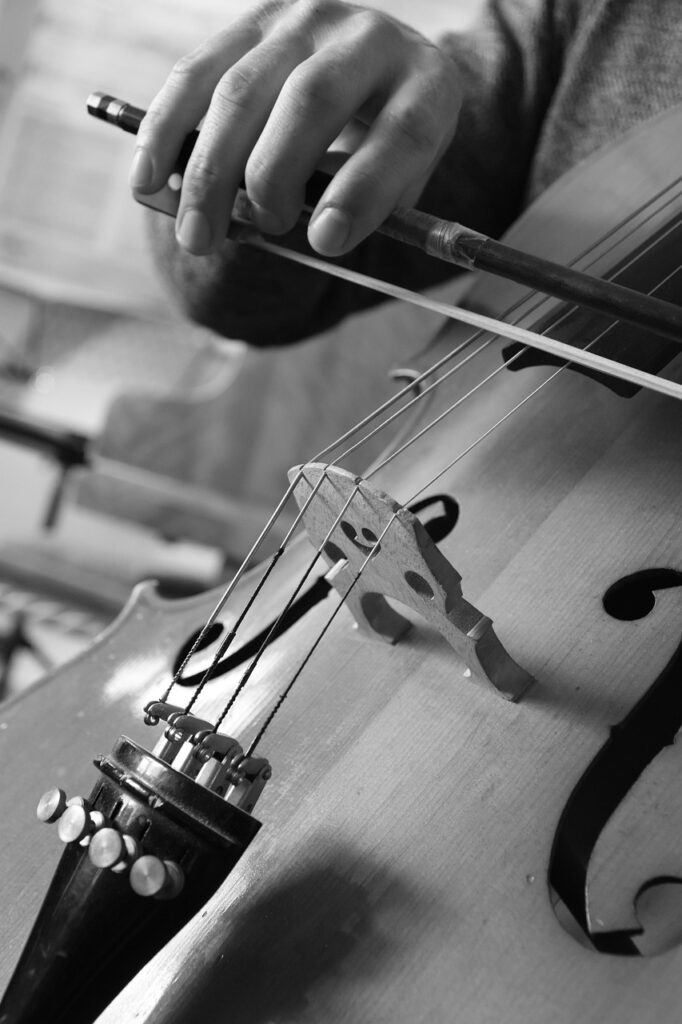 cello, music, musical instrument, classical music, string instrument, monochrome